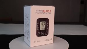 Digital Arm Blood Pressure Meter 32cm Cuff Medical Pressure Tonometer Tensiometer Baumanometer Pulse Sphygmomanometer