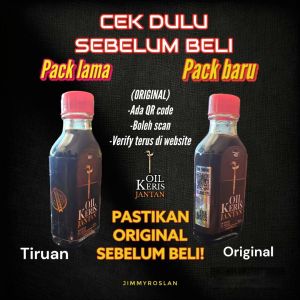 Oil Keris Jantan Original