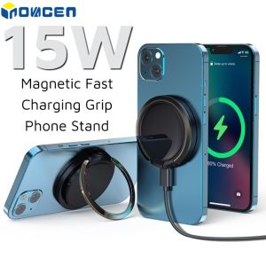 INOVAGEN Magsafe Fast Wireless Charging Grip StandDesk C Port Charging Dock15W Fast Charging Pad with Phone Holder functionSuit For PhoneEarbuds