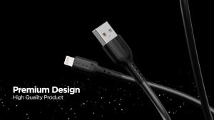 INBOX MM-7 Kabel Data Charger 2.4A Fast Charging USB 2.0 Micro Type C iPhone Lightning