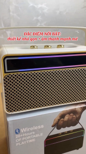 Loa Bluetooth M10 / M600 / M10 Pro Thiết Kế Hiện Đại Chất Âm Mạnh Mẽ Trải Nghiệm Giải Trí Đỉnh Cao