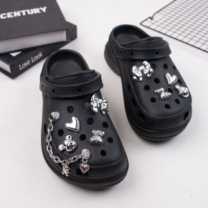 Shoe Charms DIY Acrylic Butterfly Cartoon Bear Decoration Buckle for Hole Shoe Charm Accessories Kids Party Girls Gift