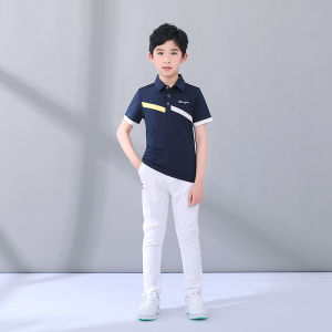 TTYGJ | Quick-Drying Stretchable Children Polo T-Shirt