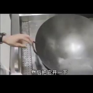 Chảo Thép Đen Sâu Lòng Có 2 quai xách -Chảo Xào Sâu Lòng Thép Đen (Chảo Chưa Toi Qua Lửa) Tặng Kèm 1 chổi chùi chảo