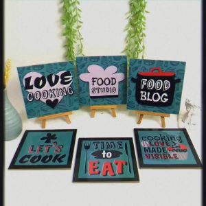 Hiasan & Pajangan Rumah: Kitchen Quote Bonappetit & Nuansa Dapur