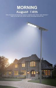 Lampu Solar Jalan Taman Outdoor Lighting Sirius Project Solar Street Lamp High Bright Solar Light Waterproof