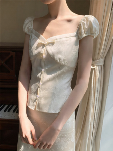 XXNING | Bộ Đồ Thời Trang Phong Cách Trung Quốc Vintage Bằng Satin