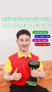 Máy thổi phản lực cầm tay Booster TF-64C - Nhỏ gọn lực thổi mạnh mẽ tay cầm chắc chắn