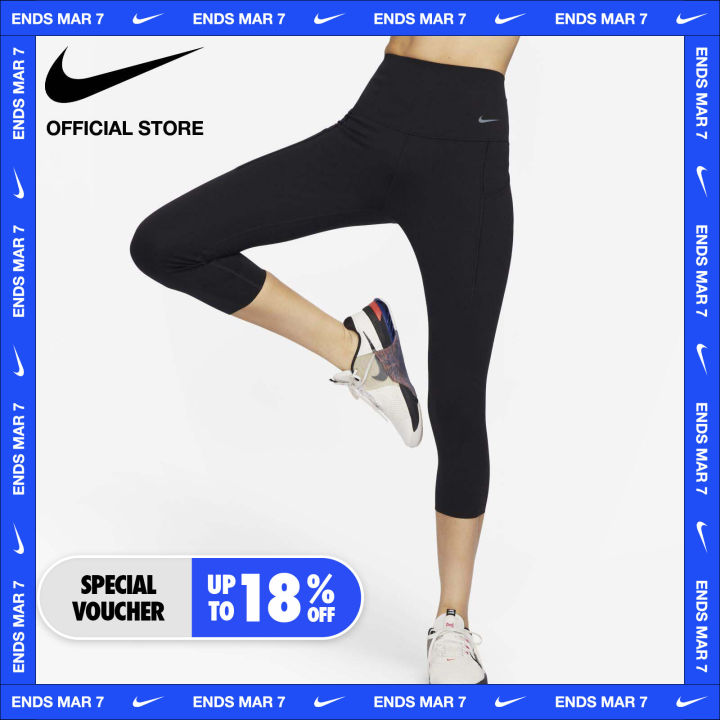 Nike Universa Women's Medium-Support High-Waisted Cropped Leggings