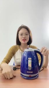 Ấm siêu tốc Inox 304 Koreno Thái Lan KN-228 dung tích 1.8L bảo hành 12 tháng