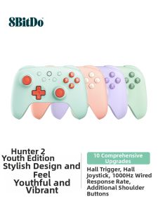 8BitDo | Wireless Controller Hall Joystick Multifunctional