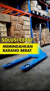 TORA Hand Pallet 3000 KG - Manual Handlift Stacker