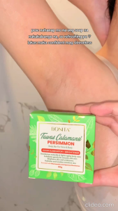 BONITA Tawas Calamansi Persimmon Odor Eliminator + Whitening Soap 80g Natural Deodorant Bar Face & Body Pampaputi ng Kili-kili Singit with Niacinamide Brightening & Body Odor Solution Deodorize Antibacterial Daily Sensitive Cleanser Cleansing Skin Repair