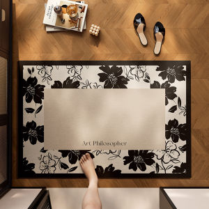 Thảm Phòng Tắm Bằng Bột Đá Silicon Mềm Thảm Chống Trượt Thảm Khô Nhanh Thảm Phòng Tắm Thảm Phòng Tắm Ngoài Cửa Nhà Tắm Thảm Phòng Tắm