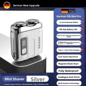 MONLEYTA | Waterproof Mini Portable Electric Shaver for Men