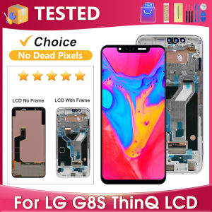 For LG G8S ThinQ 6.21OEM For LG G8S LMG810 LM-G810 LMG810EAW Display Touch Screen Digitizer Assembly Replacement