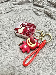 Strawberry Bear Compatible Airpods pro 3 Airpods 4 Protective Case  Earphone Protective Cover Airpods pro 2 Generation Bluetooth Earphone Case