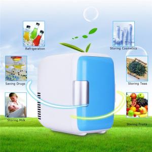 4L car refrigerator mini cold and warm small refrigerator car small dormitory household refrigerator Portable Mini Beauty Refrigerator