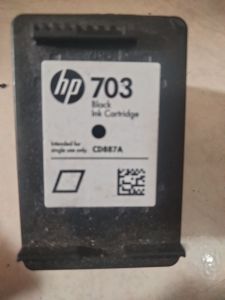 Cartridge kosongan ex Refill pemakaian kantor 680/678/704/703/802/803/62 dll black/colour.