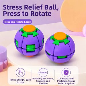 YIRANJIA | Pressure Relief Spin Stress Ball Toy