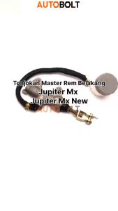 Tonjokan Master Rem Belakang Assy Jupiter MX New Dengan Tabung Minyak Rem Rumah Selang