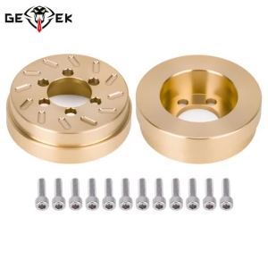2/4Pcs Brass Internal Counterweight 62g for 1.9 2.2 inch Wheel Rims Axial SCX10 90046 TRX4 TRX6 1/10 RC Crawler Car Parts