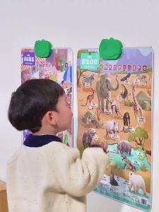 LELEYU | Audio Educational Early Learning Wall Charts Toy