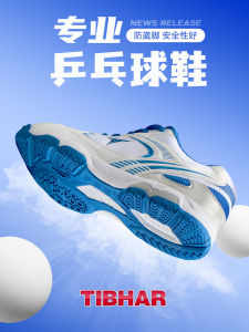 TIBHAR Table Tennis Shoes Mens 2024 New Elastic Bottom Sports Shoes Leap 2.0 Training Shoes Shock Absorption Torsion System