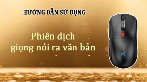 Chuột thông minh iTek AI Pro Model 2026 đánh văn bản bằng giọng nói kết hợp dịch thuật văn bản sang tiếng Việt đa ngôn ngữ