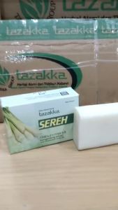 Sereh Sabun Penghilang Bau Badan Eksim Gatal Kulit Sbun Mandi Batang 90 gram.