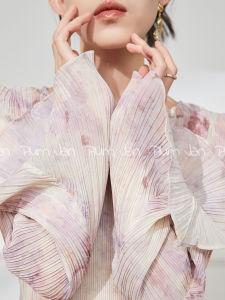 PlumJan | Flared Sleeve Summer New Fresh Elegant Long-sleeve Blouse