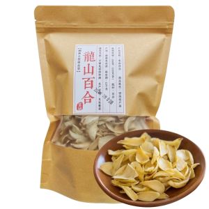Fresh Longshan Lilies Dried 250g Soup Making Sulfur Free Large Slices for Porridge And Cooking Authentic Hunan Speciality