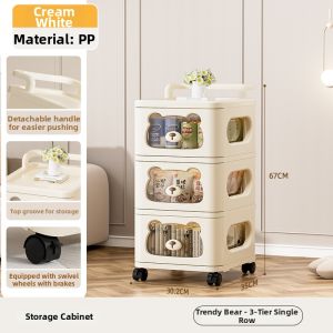 Rollable Drawer Storage Cabinet