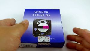 Kipas Pendingin Winner 9cm Cooling Fan AC 9 x 9 x 2.5 cm RQA9225HSL