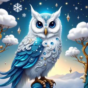 HUACAN 5D Diy Diamond Painting Owl Animal Full Drill Decoration For Home Diamond Embroidery Mosaic
