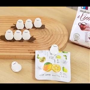 【A】Little Bird Magnetic Sealing Clip Moisture-Proof Fresh-Keeping Food Bag Clip Multifunctional Refrigerator Decor