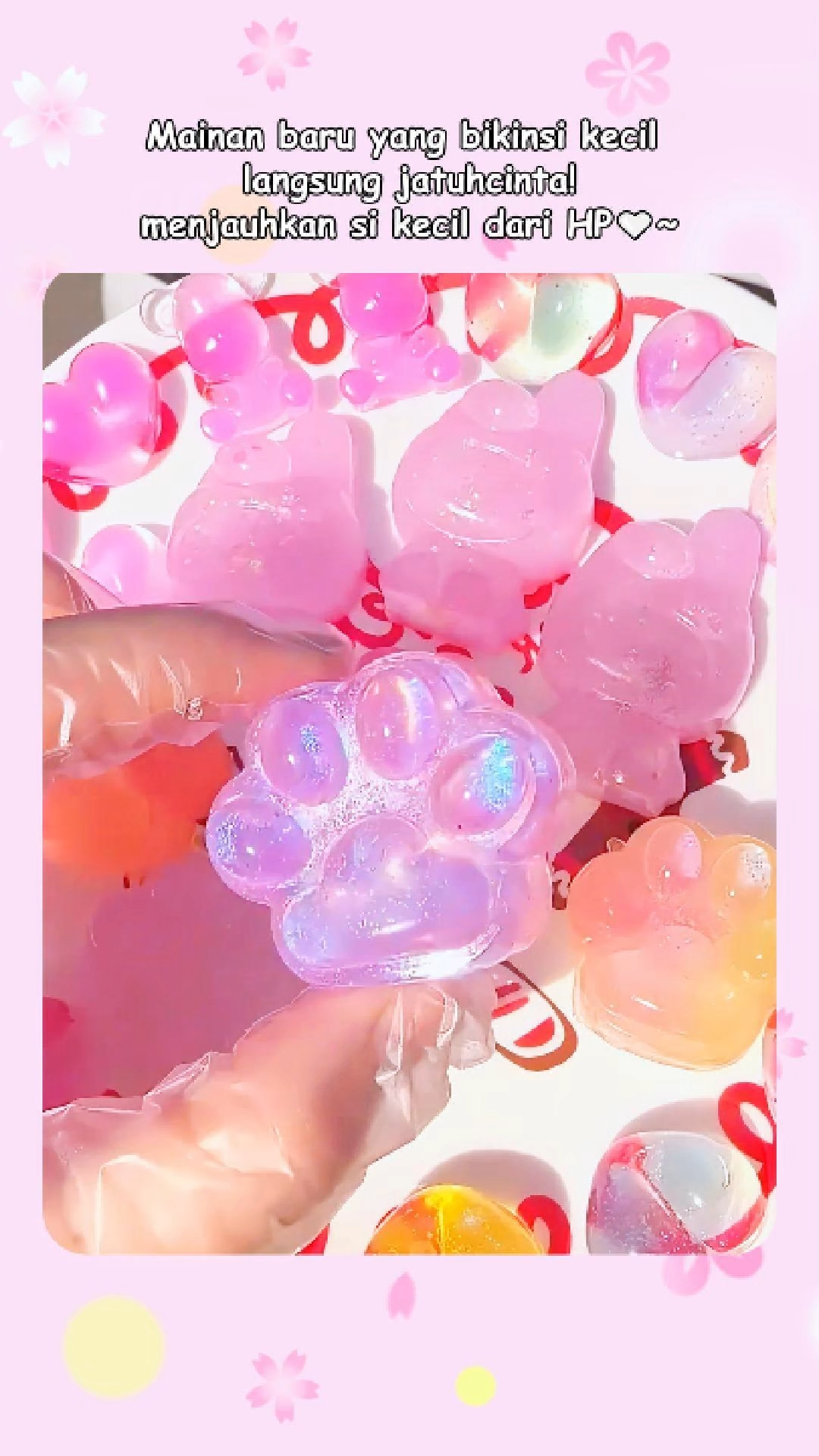 Tatajoy DIY Guka Jelly Wax Gel Wax Seal Stamp Set Wax Fire Paint Sealing Wax Set Mainan cubit cakar kucing lilin gel DIY Mengadon Lilin Jelly DIY Mainan Dekompresi Anak DIY Pinch Toys