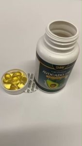 น้ำมันอโวคาโด พลัส สกัดเย็น SWAY Avocado oil 1 ขวด 60 ซอฟเจล พร้อมส่ง