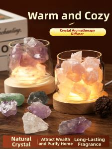 Fortune Attracting Salt Lamp Night Light Air Purification