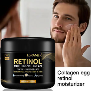 Mens Retinol Face Moisturizer Moisturizing Retinol Cream Anti-Wrinkle Aging Moisturizing Shrink Pores Whitening Smooth Retinol