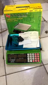 Angka Merah Best Seller: Timbangan Digital 40 Kg Nankai Cocok Untuk Usaha & Dapur