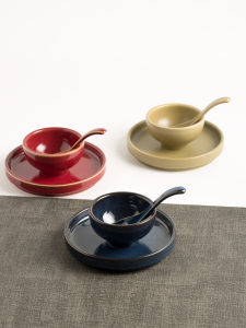 Bộ Đồ Ăn Trang Trí Phòng Ăn Khách Sạn QNMUSUNC Bộ Ba Món Cao Cấp Dùng Trong Tiệc Cưới Và Phòng Ăn Của Câu Lạc Bộ