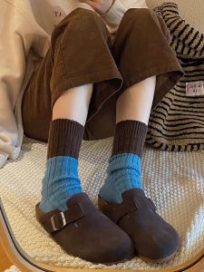 Wawa Retro Color Block Design Lazy Loose Feel Good to Wear Versatile Handbag for Travel Womens Fashion Accessory