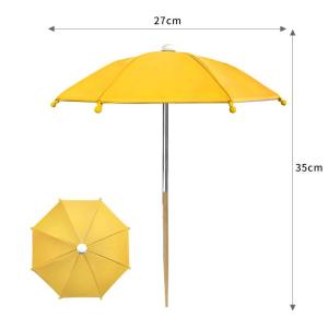 Adjustable Height Plant Umbrellas for Outdoor Garden Sun Block Canopy with UV Protection Weatherproof