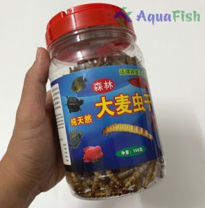 Sâu Rồng Sấy Khô Thức Ăn Chuyên Dụng Cho Cá Rồng Cá La Hán Cá Vàng Chim Cảnh Hộp 150gr
