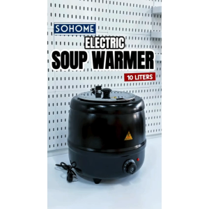 10 Liter Commercial Electric Soup Warmer Pot For Catering Electric Stainless Steel Pot Soup Warmer Heavy Duty Electric