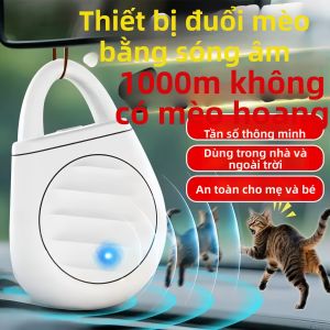 NAIFUNA | Thiết Bị Trừ Mèo Siêu Âm Dài Lâu Cho Ngoài Trời & Trong Nhà
