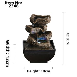 Modern Minimalist Living Room Water Fountain Furnishings