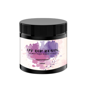 Keo Dán Nhựa UV DIP 100ml Dùng Cho Hoa Dây Trong Suốt Bóng Cao Chất Lượng Cao Dùng Để Làm Đồ Trang Sức