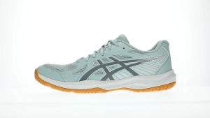 ASICS Men UPCOURT 6 Indoor Court Shoes in Ocean Haze/Steel Grey